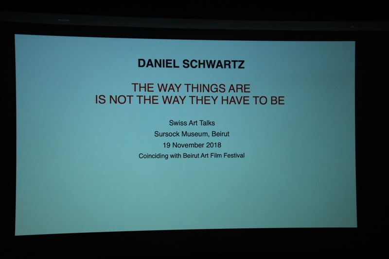 Swiss Art Talks: Daniel Schwartz  While the Fires Burn